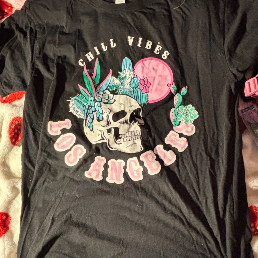 Chill Vibes Black Shirt